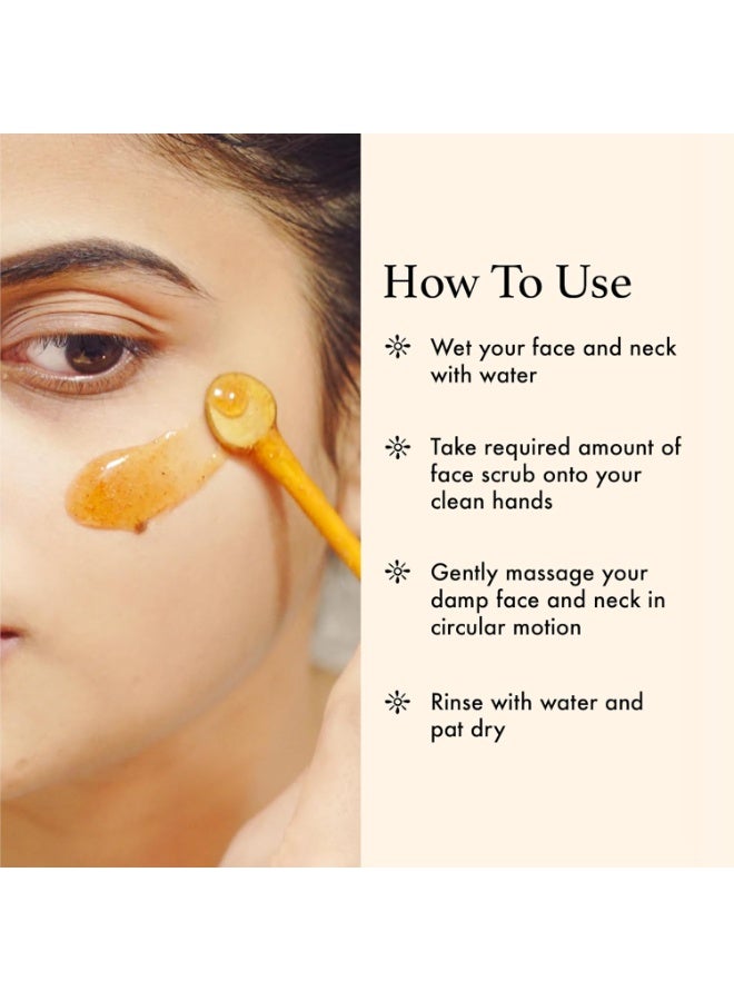 Old School Rituals Mango & Lemon Sugar Exfoliating Jelly | Natural Face Scrub for Radiant Glow & Intense Hydration | Gently Removes Dead Skin, Impurities & Revitalizes Dull Skin | Enriched with Mango & Lemon Extracts | 50g - Image 2